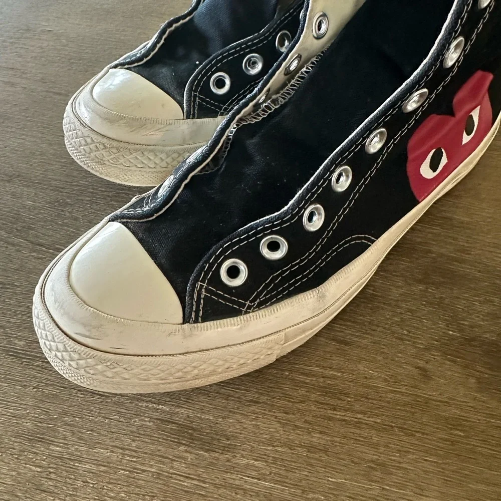 Converse x Comme des Garçons Play Chuck 70 High-Top Sneakers